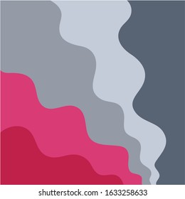 Image background color moire pattern curves.