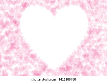 Image background material collection of heart