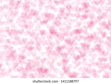 Image background material collection of heart