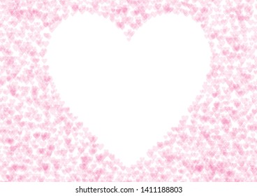 Image background material collection of heart