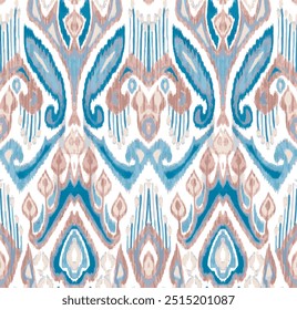 The image is a background pattern featuring a motif with symmetry. It appears to be a drawing or painting, possibly suitable for use in fabric design.