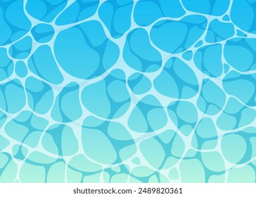 Image background of water surface, ocean, swimming pool