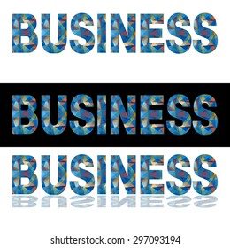 An image of a banner set for business.
