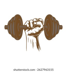 image of barbell or gym equipment, fitness equipment, weight lifting to train muscles.