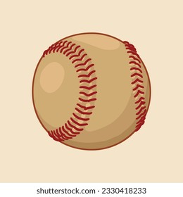 Image of a baseball. Sports game.