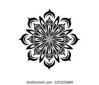 Image of a beautiful black design