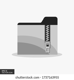 Imagen del icono de la mejor compresión. icono del vector de estilo plano postal simple con fondo blanco.