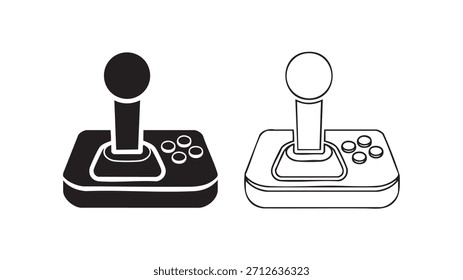 La Imagen Video es un dibujo en blanco y negro de un controlador de juego con un Botón rojo