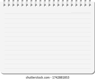 Image of a blank memo paper