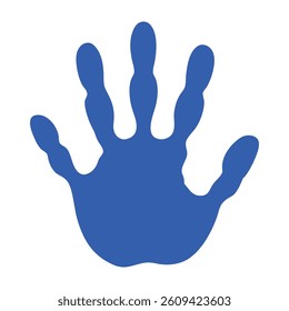 an image of a bold and expressive hand print.