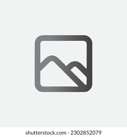Image Box Symbol Icon Vector Illustration