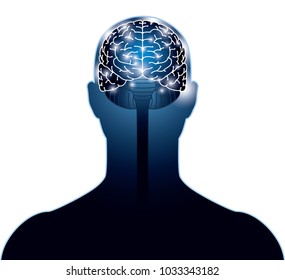 Image of brain electrical signal