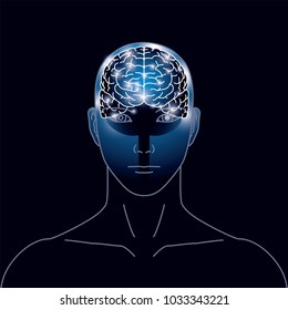 Image of brain electrical signal