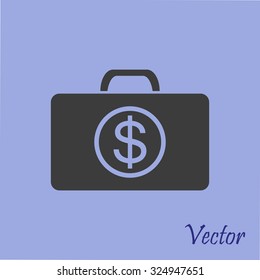 Image of briefcase with dollar symbol