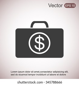 Image of briefcase with dollar symbol