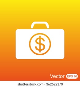 Image of briefcase with dollar symbol