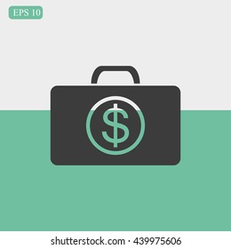 Image of briefcase with dollar symbol