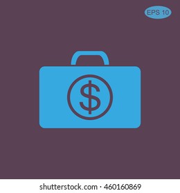 Image of briefcase with dollar symbol
