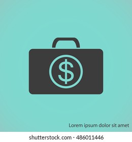 Image of briefcase with dollar symbol