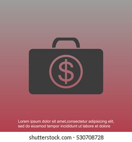 Image of briefcase with dollar symbol
