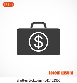 Image of briefcase with dollar symbol