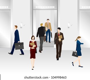 Image of business / Elevator