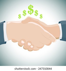 An image of a business handshake.