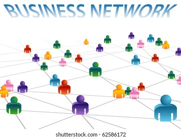 An image of a business network.