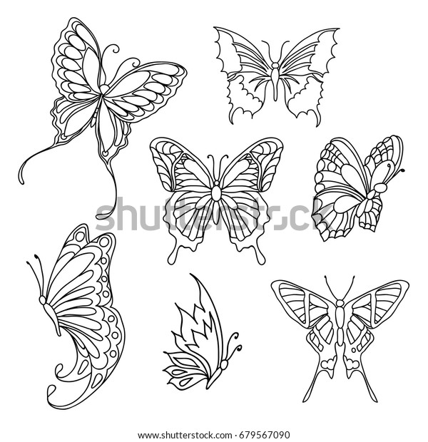 6,104 White Transparent Butterfly Stock Vectors, Images & Vector Art ...