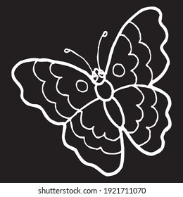 image of a butterfly flapping its wings