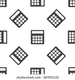 Image of calculator, repeated on white background