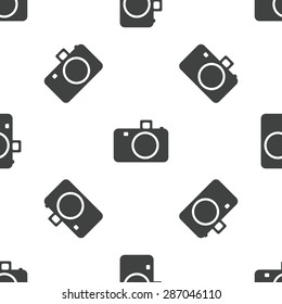 Image of camera, repeated on white background