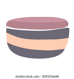 Image of a can of cosmetics for hand cream for self-care