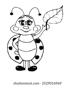 
imagem de uma abelha de desenho animado, contorno preto em um fundo branco, vetor