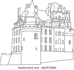 Dessin Chateau Images Stock Photos Vectors Shutterstock