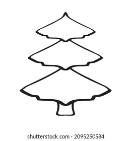 Imagen de un árbol de Navidad. Un árbol festivo. Antecedentes para postales, banners, portadas, álbumes, salvapantallas móviles, scrapbooking, publicidad, blogs.