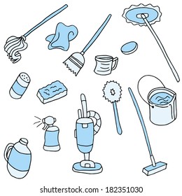 An image of cleaning items.