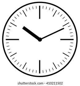 Image of clock face. The device displays the hours, minutes, seconds. Save your time. Timing is everything.