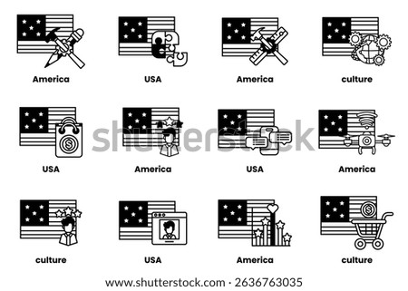 The image is a collection of different flags from various countries. Each flag has a different design and color scheme, but they all share a common theme of representing the country's culture