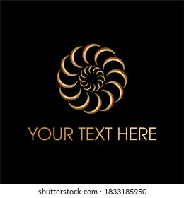 image of color spectrum pattern in the form of geometric symbol logos