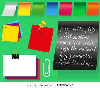 Image color stickers for labeling with different fixtures.