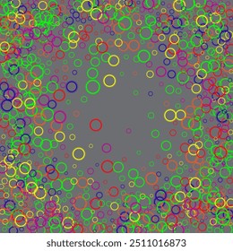 image of colorful artistic image of oil drop on water for modern and creation design background. Space for text