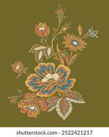 The image is a colorful flower pattern. Content: 20Z, 330, ٢ م درس, 10, No, KO