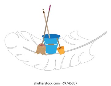Image of the company carrying out cleaning