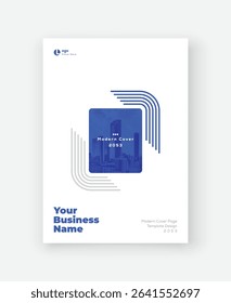 Image Corporate Book Cover Design Template in A4. Can be adapt to Brochure, Annual Report, Magazine, Poster, Business Presentation, Portfolio, Flyer, Banner