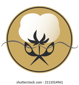 image of cotton with scissors logo