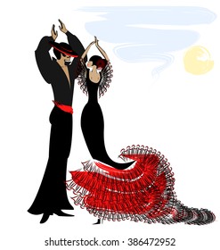 image of couple flamenco