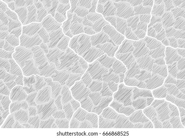 image cracks shaded in the style of Doodle elements for decorations and ornaments seamless pattern