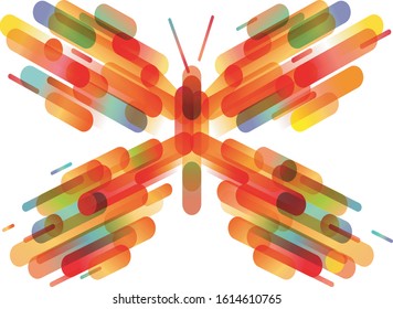 Image creative butterfly as gradation
Express your dream