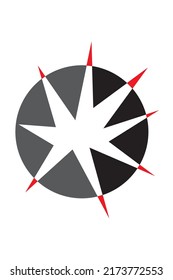 IMAGEN DE LOGO CREATIVO. NÚMERO 30. FONDO ROJO NEGRO. PLANTILLAS DE VECTOR